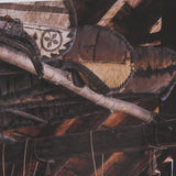 Canoe Barn by Deborah Revell Hand Embelished Framed Art Print Matted under Glass from Mercana - Luna Furniture