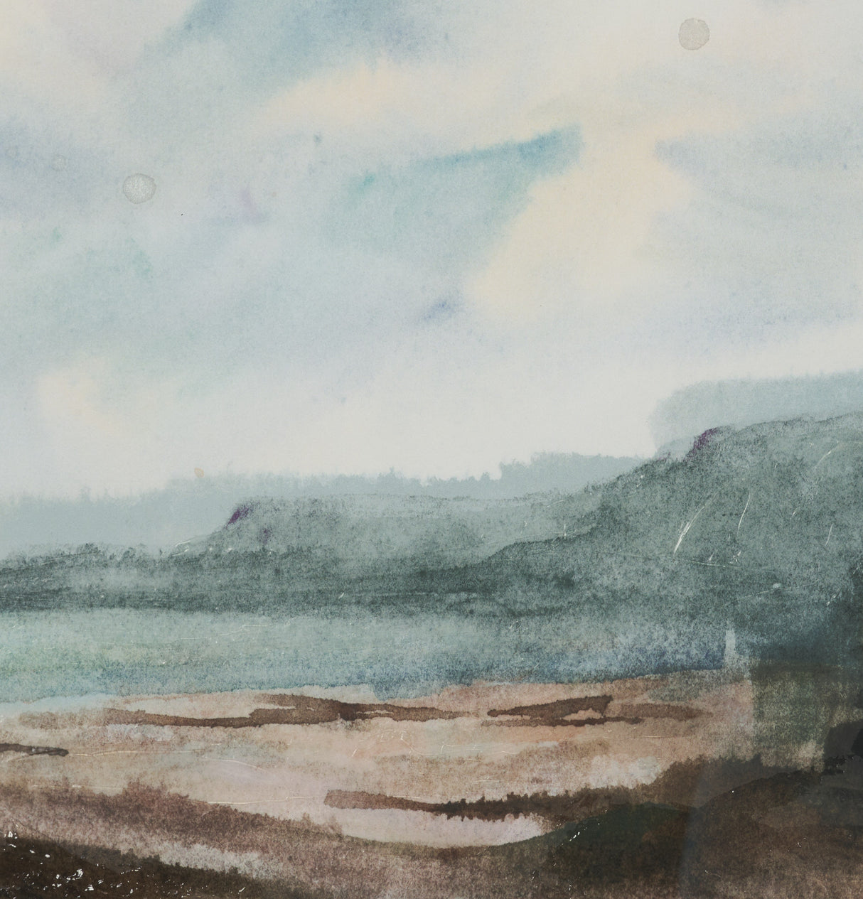 Shoreline Beauty I by Mercana Studio Hand Embelished Framed Artwork Matted under Glass from Mercana - Luna Furniture