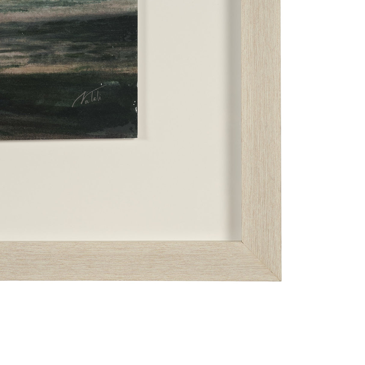 Coastal Splendor I by Mercana Studio Hand Embelished Framed Artwork Matted under Glass from Mercana - Luna Furniture