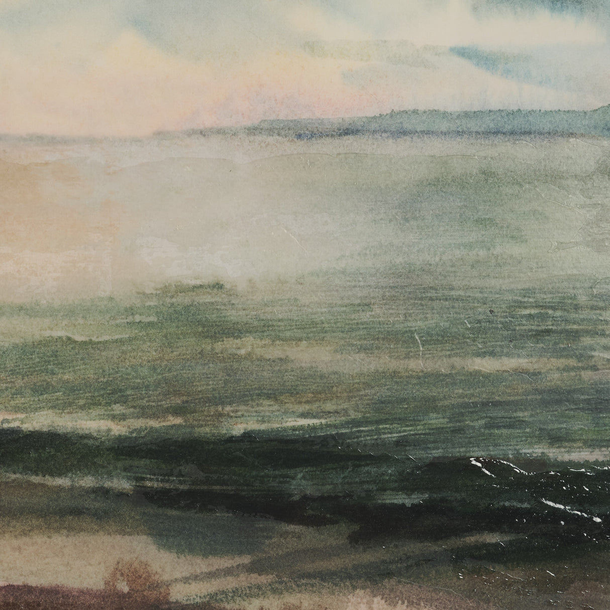 Coastal Splendor I by Mercana Studio Hand Embelished Framed Artwork Matted under Glass from Mercana - Luna Furniture