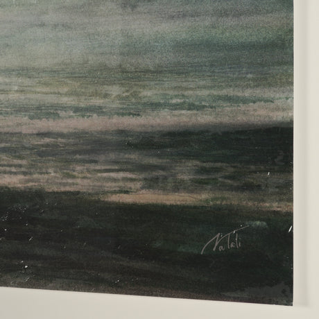 Coastal Splendor I by Mercana Studio Hand Embelished Framed Artwork Matted under Glass from Mercana - Luna Furniture