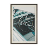 Classic Car VII by Bethany Young Textured Framed Art Print Matted under Glass from Mercana - Luna Furniture