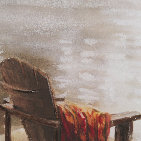 At The Cabin II by Mercana Studio Hand Embelished Framed Artwork Matted under Glass from Mercana - Luna Furniture
