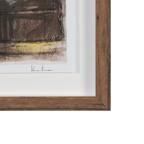 At The Cabin IV by Mercana Studio Hand Embelished Framed Artwork Matted under Glass from Mercana - Luna Furniture