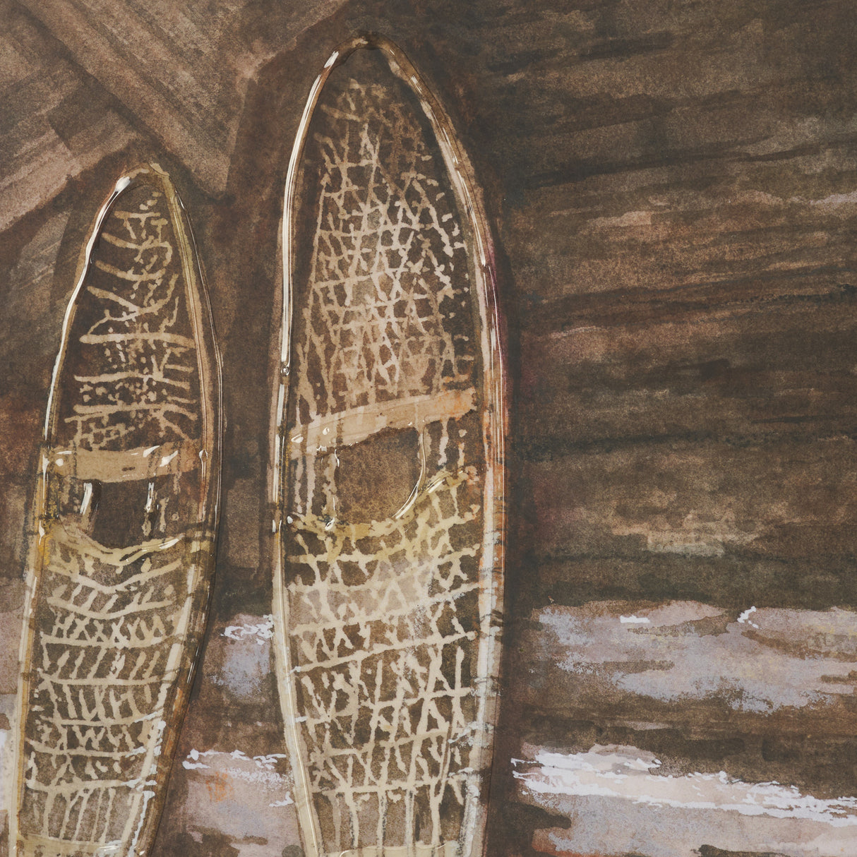 At The Cabin IV by Mercana Studio Hand Embelished Framed Artwork Matted under Glass from Mercana - Luna Furniture