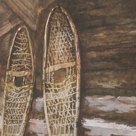 At The Cabin IV by Mercana Studio Hand Embelished Framed Artwork Matted under Glass from Mercana - Luna Furniture