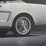 Ford Mustang Convertible1964 by Tal Paz-Fridman Frame Art Print under Glass from Mercana - Luna Furniture