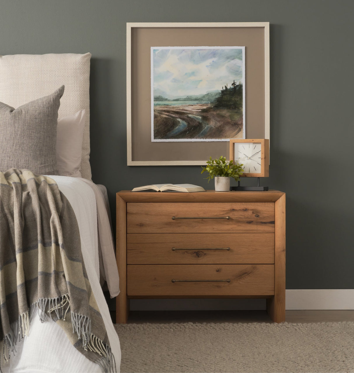 Shoreline Beauty II by Mercana Studio Hand Embelished Framed Artwork Matted under Glass from Mercana - Luna Furniture