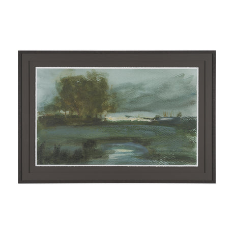 Dusks Shadow by Mercana Studio Hand Embelished Framed Artwork Matted under Glass from Mercana - Luna Furniture