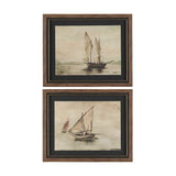 Timeless Voyage (Set of 2) by Mercana Studio Hand Embelished Framed Artwork Matted under Glass from Mercana - Luna Furniture