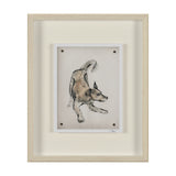 Playful Pup I by Mercana Studio Hand Embelished Framed Artwork Matted under Glass from Mercana - Luna Furniture