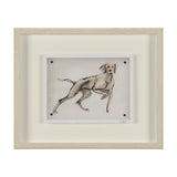 Playful Pup V by Mercana Studio Hand Embelished Framed Artwork Matted under Glass from Mercana - Luna Furniture