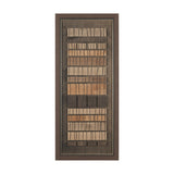Timber Mosaic IV by Mercana Studio Handmade Original Framed Artwork Matted from Mercana - Luna Furniture