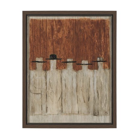 Side by Side by Mercana Studio Hand Embelished Framed Artwork Matted under Glass from Mercana - Luna Furniture