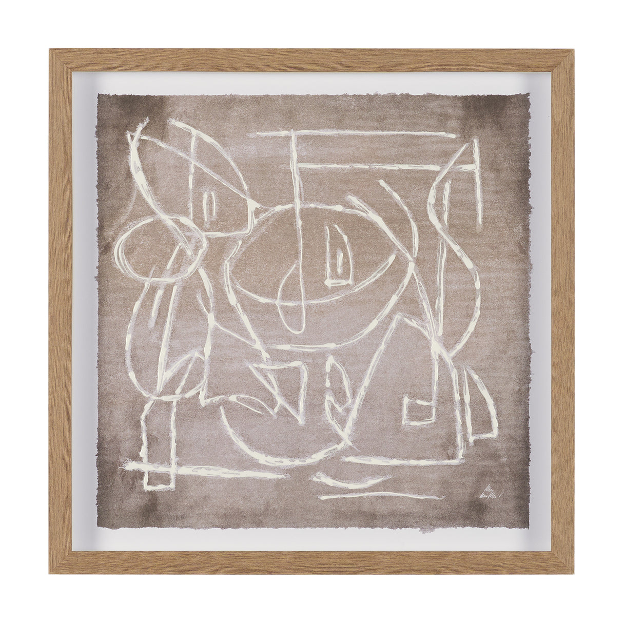 Obscure I by Mercana Studio Hand Embelished Framed Artwork Matted under Glass from Mercana - Luna Furniture