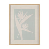 Verdant Silhouettes I by Hannah Dawson Hand Embelished Textured Framed Artwork Matted under Glass from Mercana - Luna Furniture