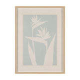 Verdant Silhouettes II by Hannah Dawson Hand Embelished Textured Framed Artwork Matted under Glass from Mercana - Luna Furniture