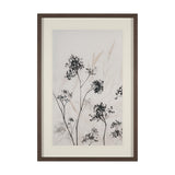 Meadow L by Mercana Studio Hand Embelished Textured Framed Artwork Matted under Glass from Mercana - Luna Furniture