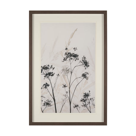 Meadow R by Mercana Studio Hand Embelished Textured Framed Artwork Matted under Glass from Mercana - Luna Furniture