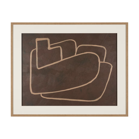 Fusion I by Mercana Studio Hand Embelished Textured Framed Artwork Matted under Glass from Mercana - Luna Furniture