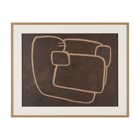 Fusion II by Mercana Studio Hand Embelished Textured Framed Artwork Matted under Glass from Mercana - Luna Furniture