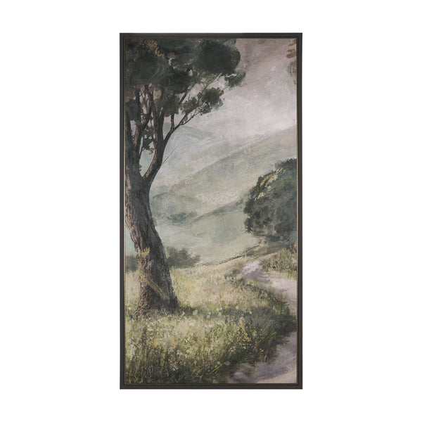 Silent Forest II by Mercana Studio Hand-Embellished Textured Framed Canvas Artwork