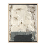 Textural Echo - Ash by Kristine Hegre Hand-Embellished Textured Framed Canvas Artwork from Mercana - Luna Furniture