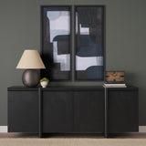 Unknown Number I by Kippi Leonard a Hand Embellished Framed Art Print from Mercana - Luna Furniture