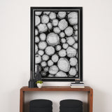 Timber Focus by Assaf Frank a Framed Photo Art Print Matted under Glass from Mercana - Luna Furniture