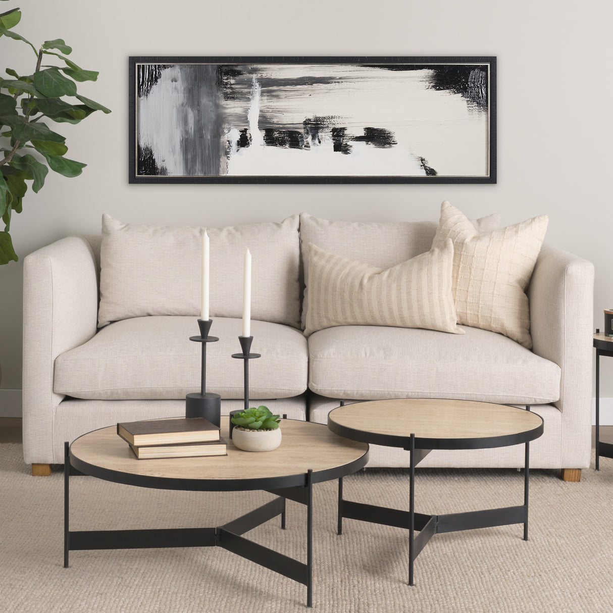 Alone I by Mercana Studio a Framed Art Print from Mercana - Luna Furniture