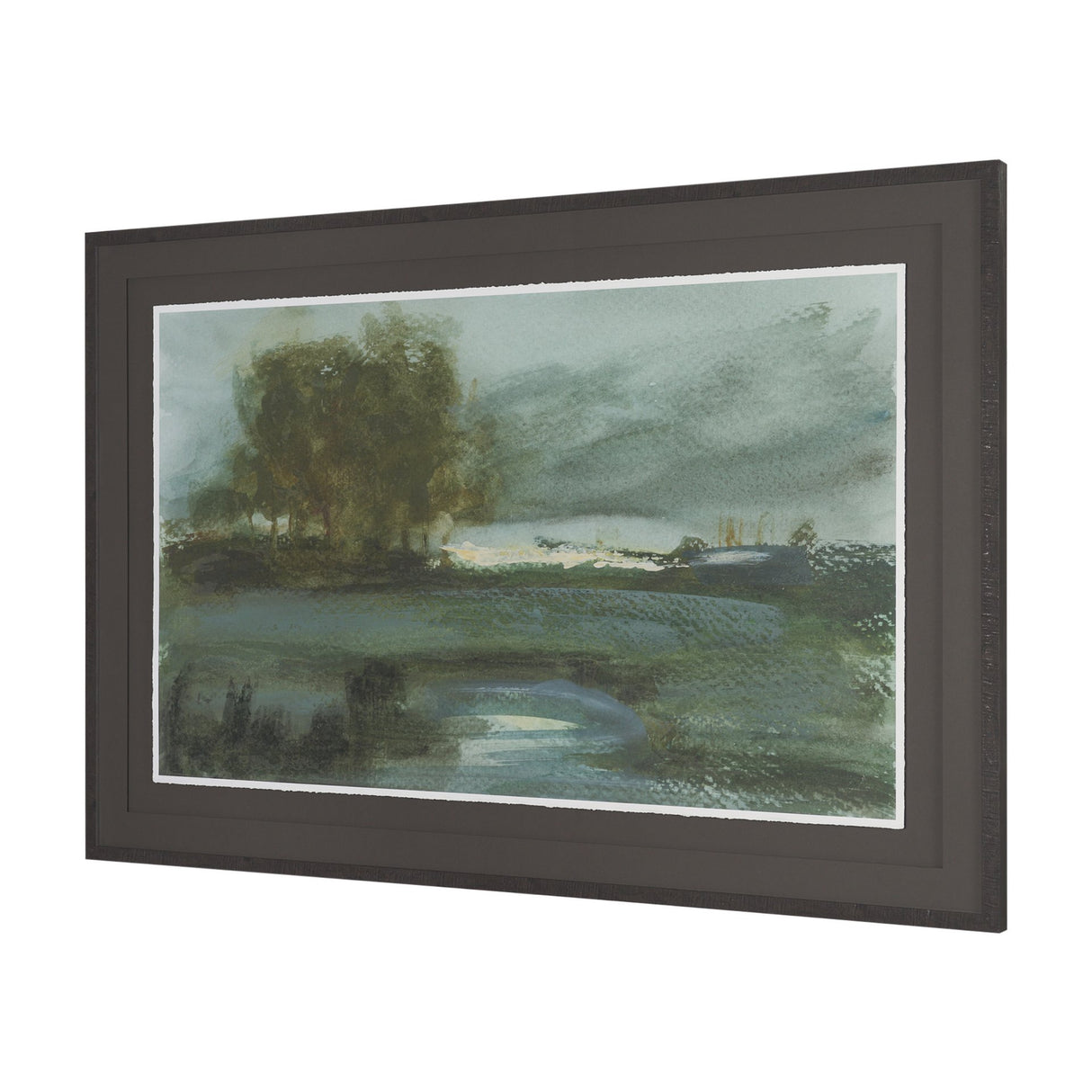 Dusks Shadow by Mercana Studio Hand Embelished Framed Artwork Matted under Glass from Mercana - Luna Furniture