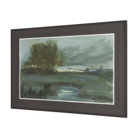 Dusks Shadow by Mercana Studio Hand Embelished Framed Artwork Matted under Glass from Mercana - Luna Furniture