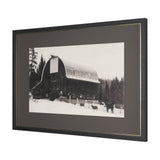 The Farm by Deborah Revell Hand Embelished Textured Framed Art Print Matted under Glass from Mercana - Luna Furniture