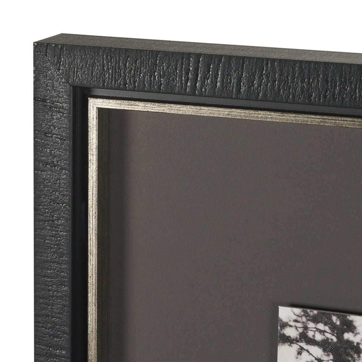 The Farm by Deborah Revell Hand Embelished Textured Framed Art Print Matted under Glass from Mercana - Luna Furniture