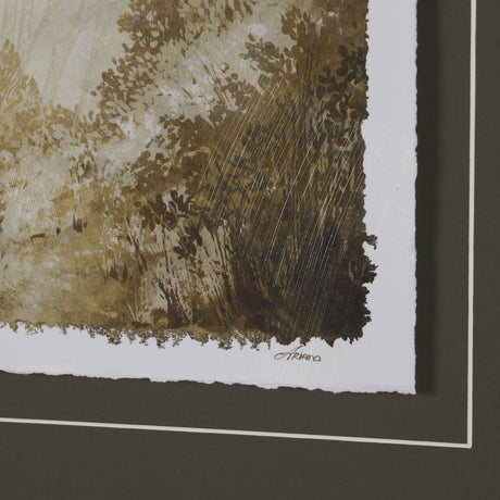 Timeless Vista III by Mercana Studio Hand Embelished Textured Framed Artwork Matted under Glass from Mercana - Luna Furniture