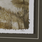 Timeless Vista IV by Mercana Studio Hand Embelished Textured Framed Artwork Matted under Glass from Mercana - Luna Furniture