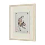 Playful Pup I by Mercana Studio Hand Embelished Framed Artwork Matted under Glass from Mercana - Luna Furniture