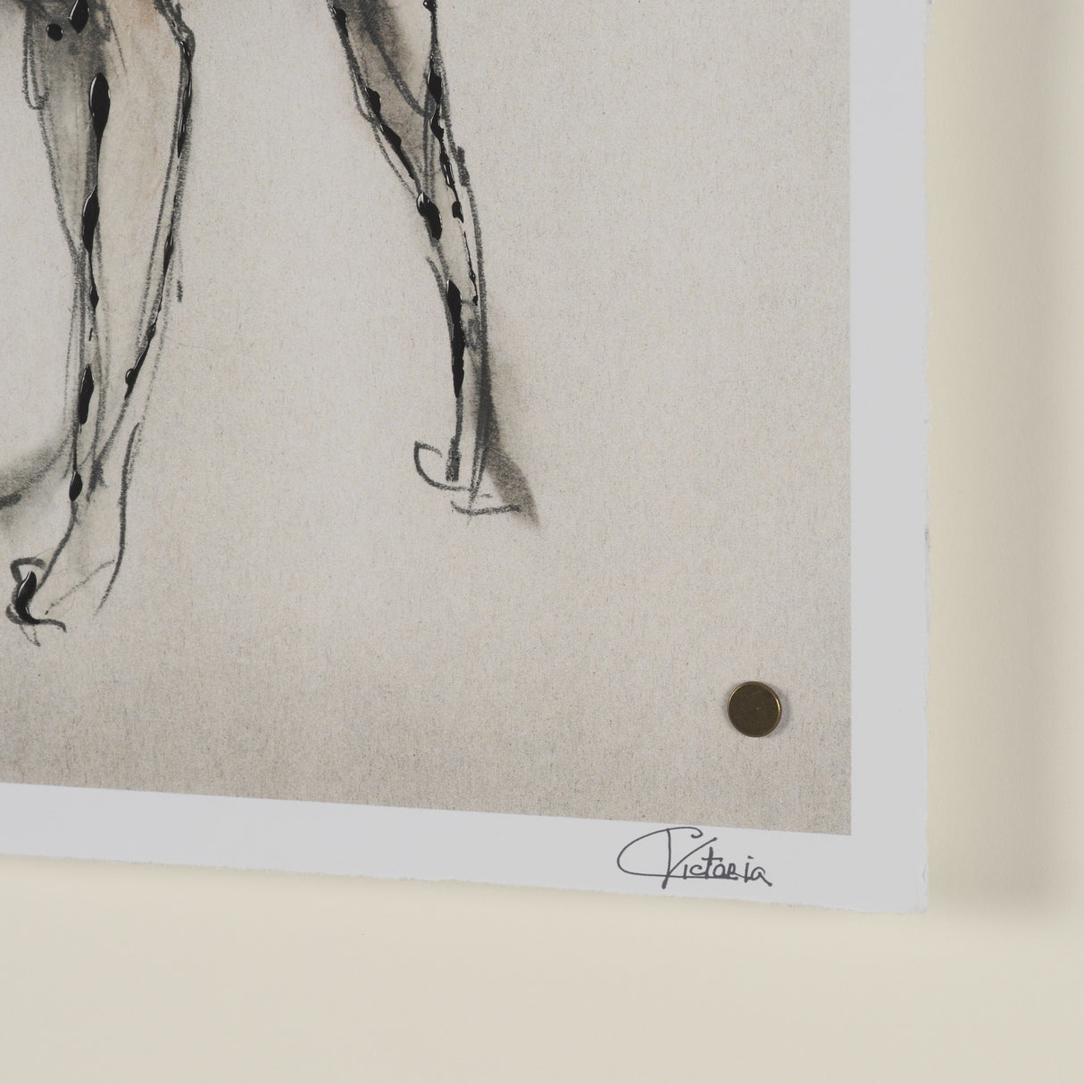 Playful Pup II by Mercana Studio Hand Embelished Framed Artwork Matted under Glass from Mercana - Luna Furniture
