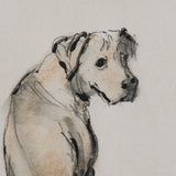 Playful Pup III by Mercana Studio Hand Embelished Framed Artwork Matted under Glass from Mercana - Luna Furniture