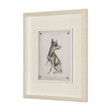 Playful Pup IV by Mercana Studio Hand Embelished Framed Artwork Matted under Glass from Mercana - Luna Furniture