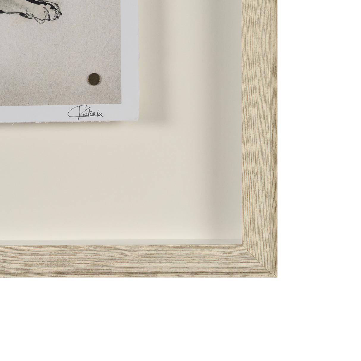 Playful Pup IV by Mercana Studio Hand Embelished Framed Artwork Matted under Glass from Mercana - Luna Furniture