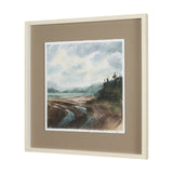 Shoreline Beauty II by Mercana Studio Hand Embelished Framed Artwork Matted under Glass from Mercana - Luna Furniture