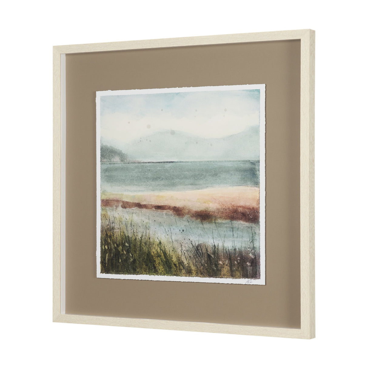Shoreline Beauty III by Mercana Studio Hand Embelished Framed Artwork Matted under Glass from Mercana - Luna Furniture