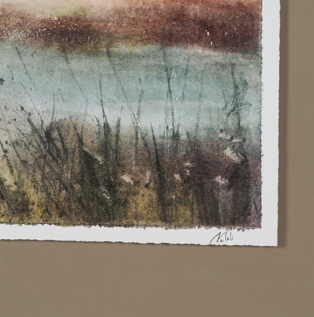 Shoreline Beauty III by Mercana Studio Hand Embelished Framed Artwork Matted under Glass from Mercana - Luna Furniture