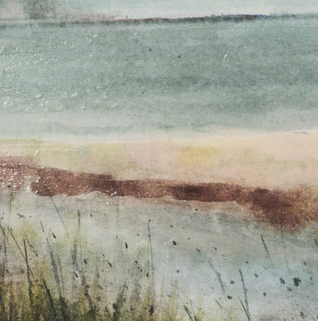 Shoreline Beauty III by Mercana Studio Hand Embelished Framed Artwork Matted under Glass from Mercana - Luna Furniture