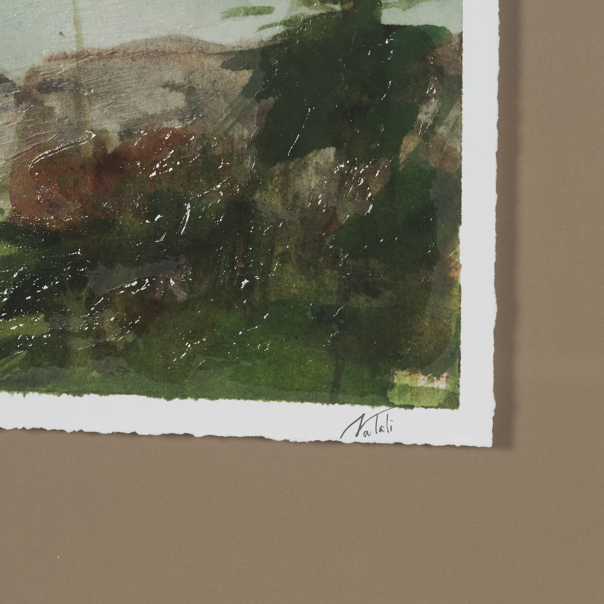 Shoreline Beauty IV by Mercana Studio Hand Embelished Framed Artwork Matted under Glass from Mercana - Luna Furniture