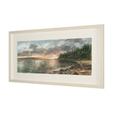 Coastal Splendor II by Mercana Studio Hand Embelished Framed Artwork Matted under Glass from Mercana - Luna Furniture