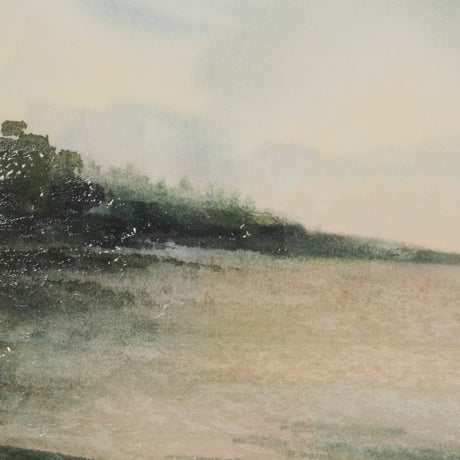 Coastal Splendor II by Mercana Studio Hand Embelished Framed Artwork Matted under Glass from Mercana - Luna Furniture