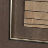 Timber Mosaic II by Mercana Studio Handmade Original Framed Artwork Matted from Mercana - Luna Furniture