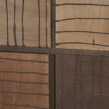 Timber Mosaic II by Mercana Studio Handmade Original Framed Artwork Matted from Mercana - Luna Furniture